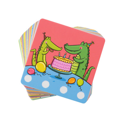 Stack of Spanish multisyllabic words cards