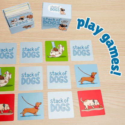 Play games with the Stack of Dogs cards