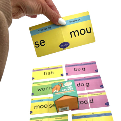 Tail Sounds box and puzzle cards