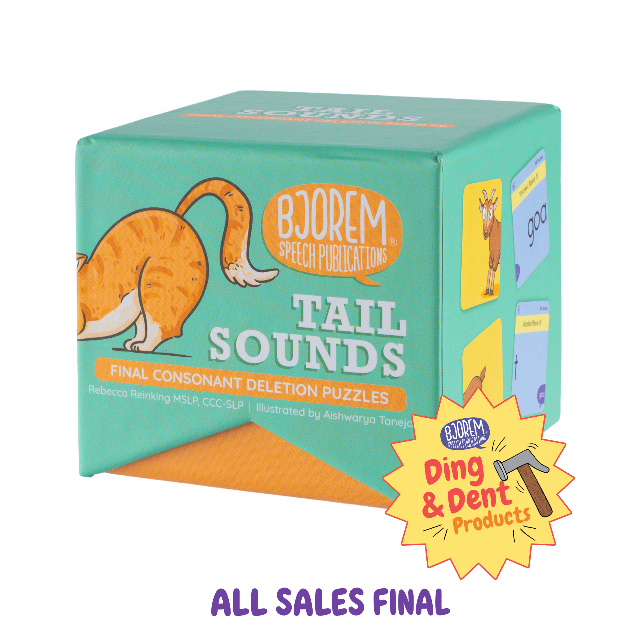 DING AND DENT: Tail Sounds Final Consonant Deletion Puzzles