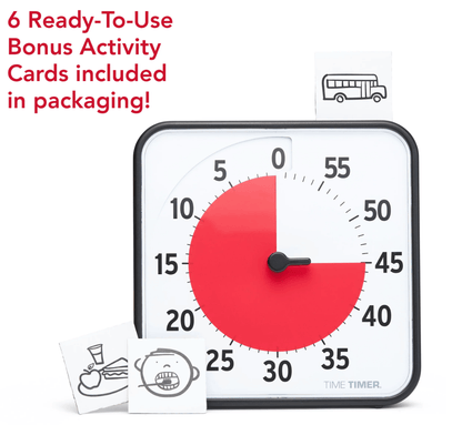 Time Timer® Original 8” Time Timer Original 8" - Bjorem Speech® Therapy Tool Best Speech Language Therapy Tools