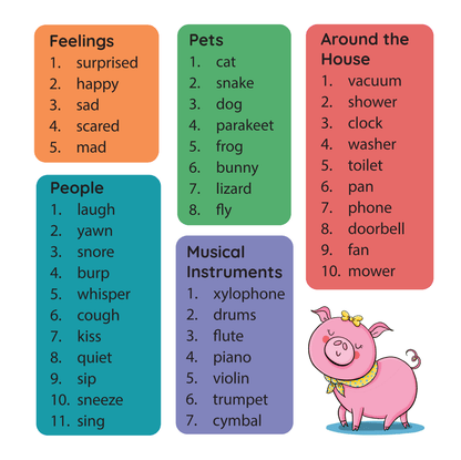 What Sound? word list