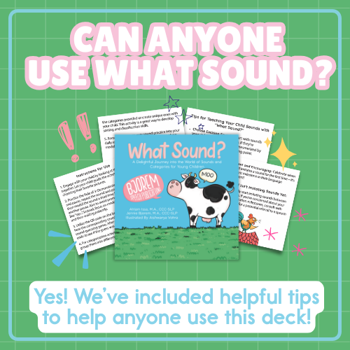 What Sound? - Sounds and Categories for Young Children