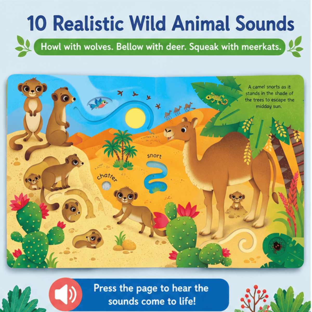 Wild Animals Sound Book, image 4