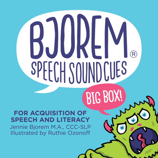 [title]BIG BOX of Bjorem Speech Sound Cues