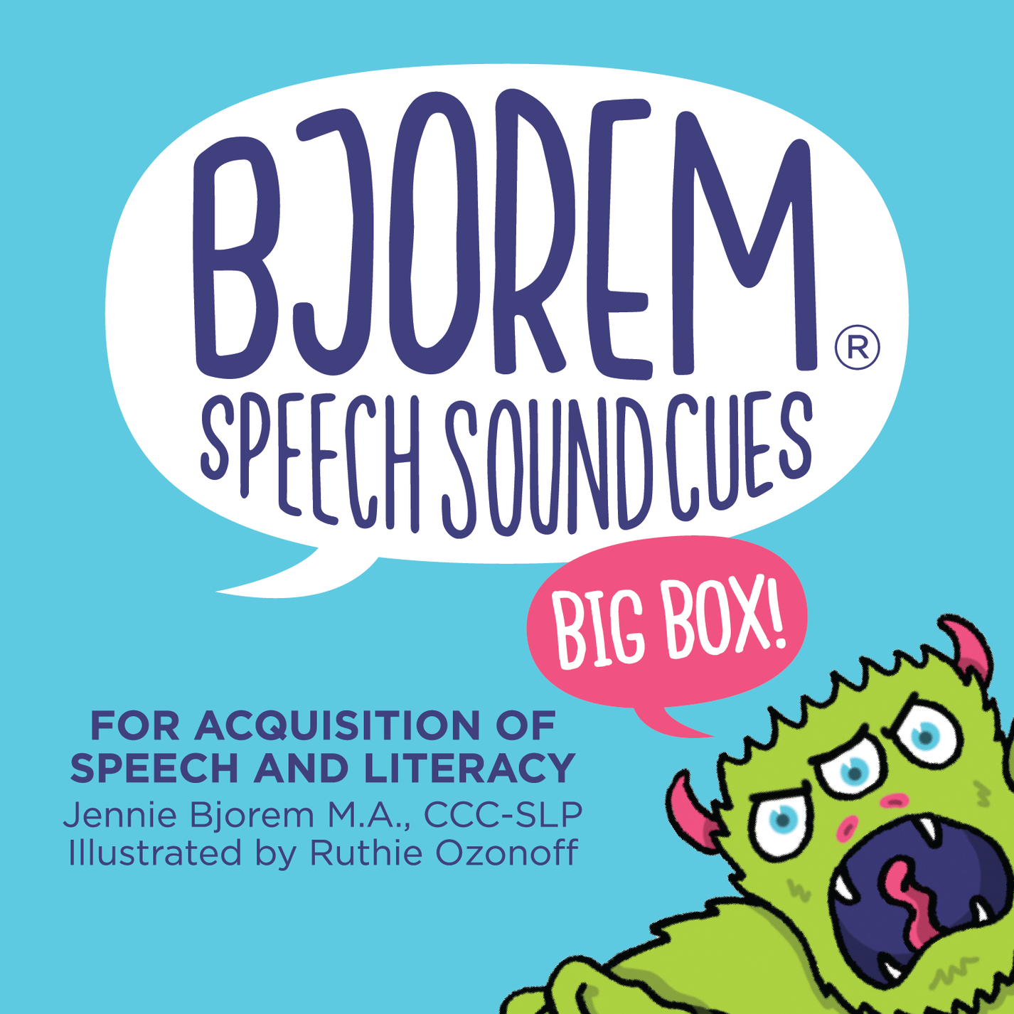BIG BOX of Bjorem Speech Sound Cues | Speech Therapy | Apraxia of Speech