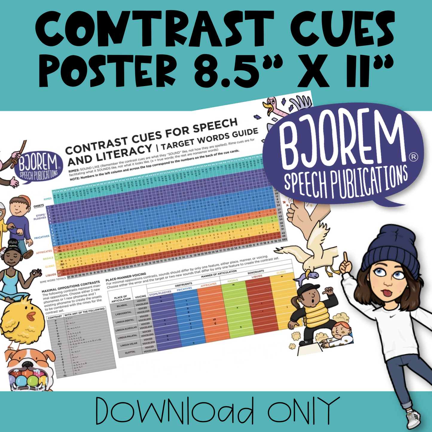 [title]Contrast Cues for Speech & Literacy POSTER - Download