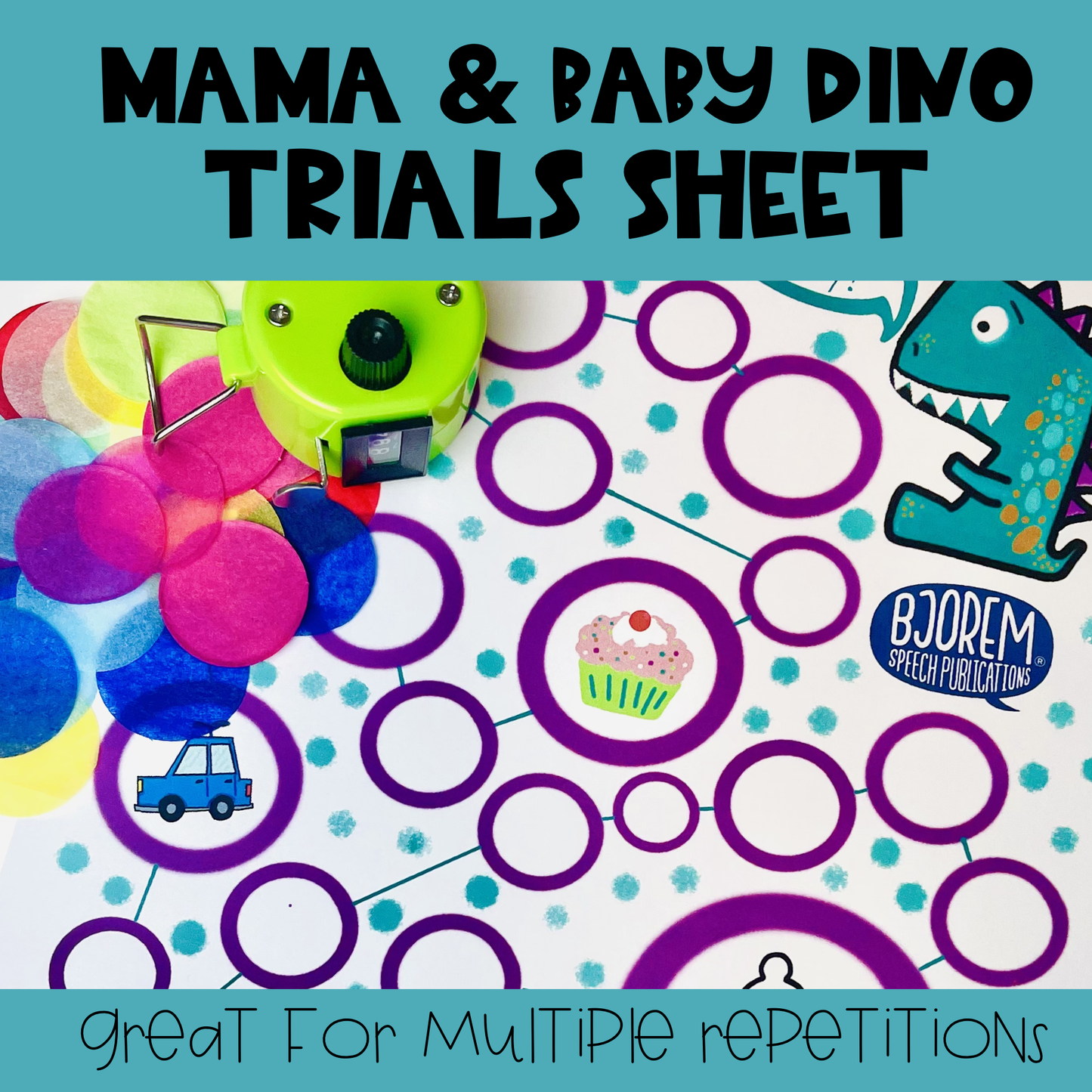 Mama & Baby Dino Trials Sheet - Download
