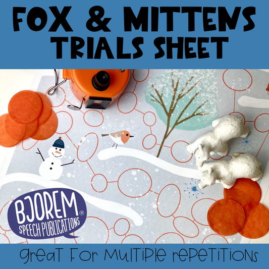 Fox & Mittens Trials Sheet - Download