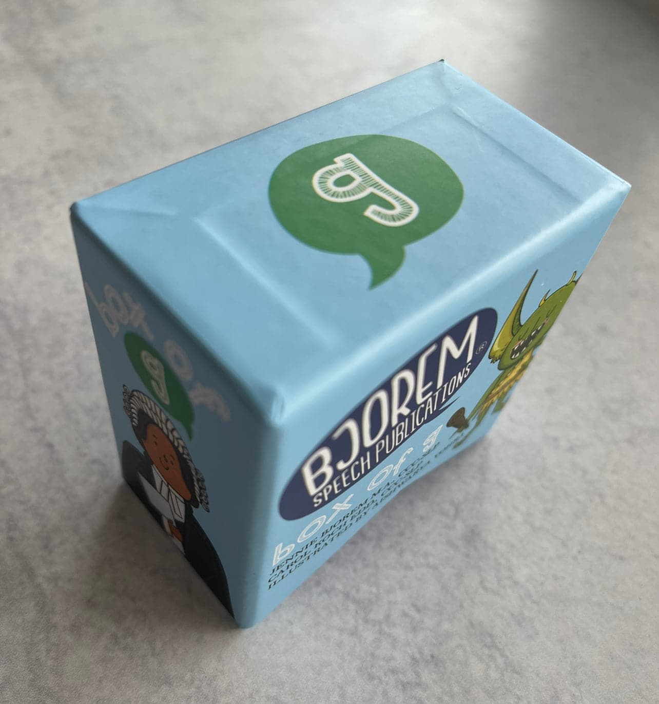 Box of G Speech Sound Cards – Bjorem Speech®