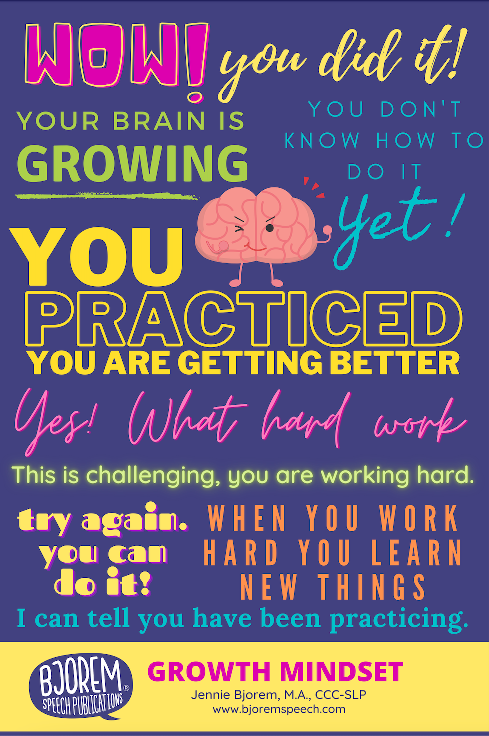 Growth Mindset Poster - Download