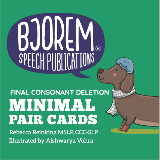 [title]Minimal Pairs: Final Consonant Deletion