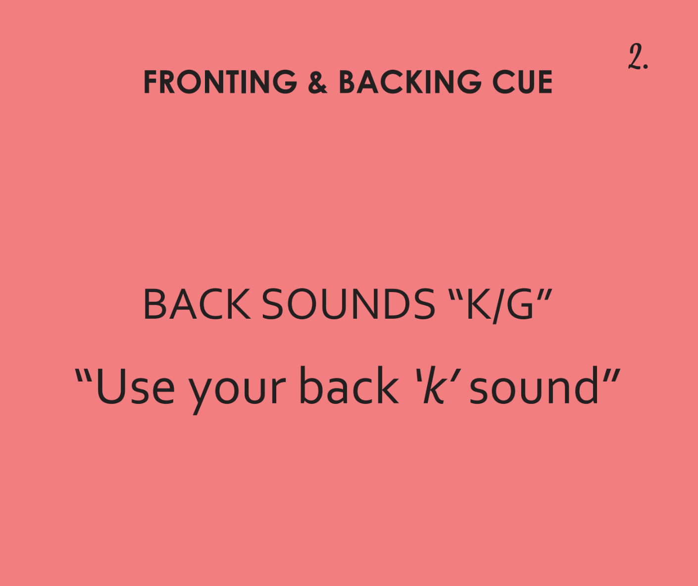 [title]Minimal Pairs: Fronting & Backing