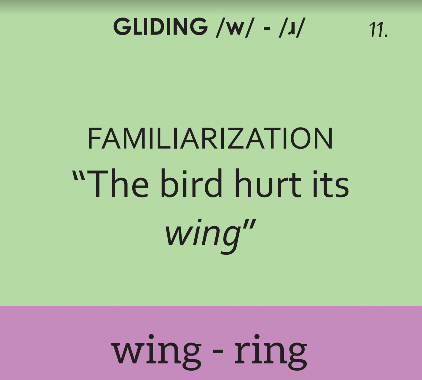 [title]Minimal Pairs: Gliding