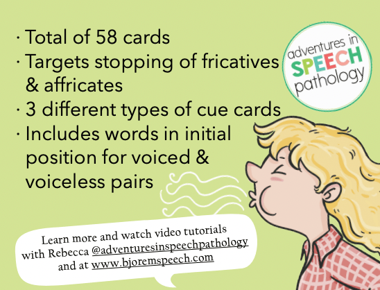 Effective Minimal Pair Cards for Speech Therapy | Bjorem Speech ...