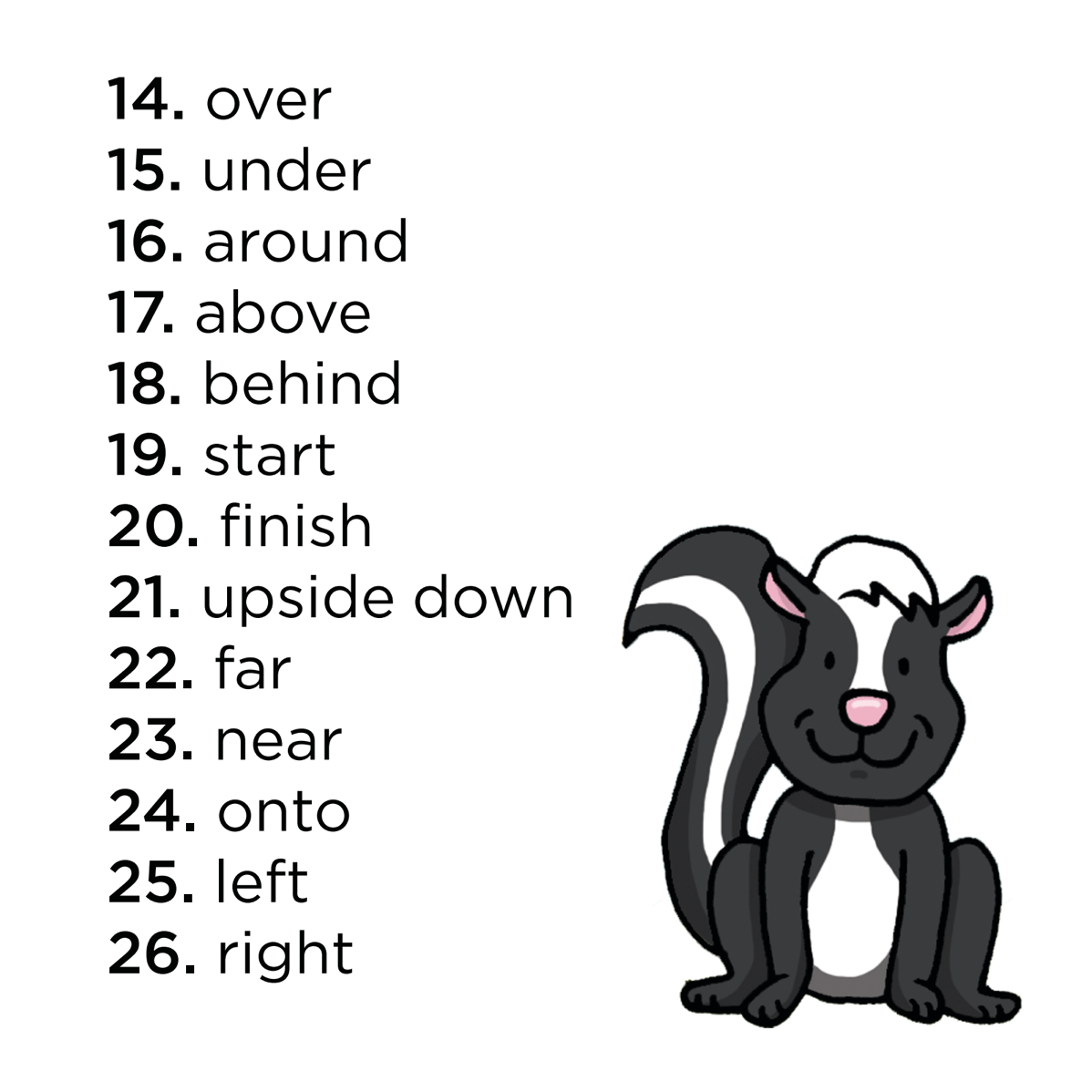 Bjorem Speech Prepositions