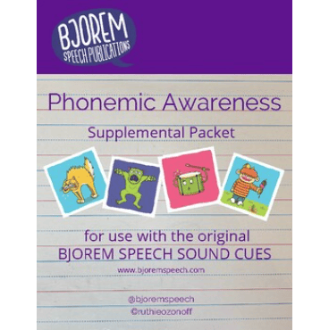 Bjorem Speech Downloads | Free Sound Cue Cards | Speech Publications ...
