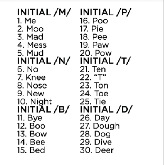 Cycles Intervention: Initial & Final Consonant Deletion Phonology Targets Initial Final Consonant Deletion Phonology Targets Best Speech Language Therapy Tools
