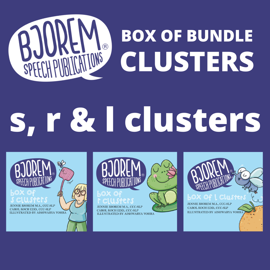 Box of S, R, L Clusters Bundle Sound Cue Cards – Bjorem Speech®