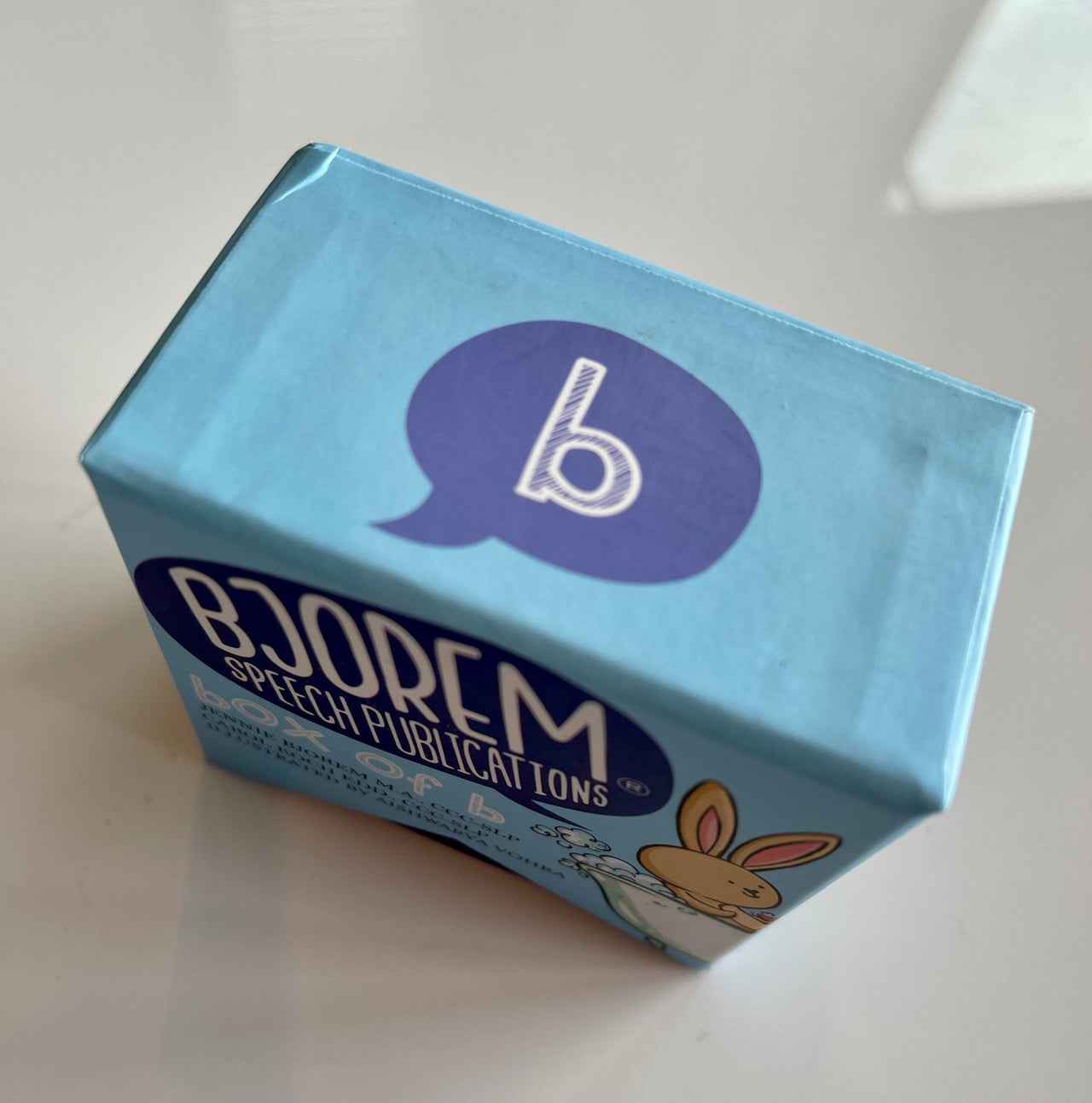 Box of B Speech Sound Cards – Bjorem Speech®