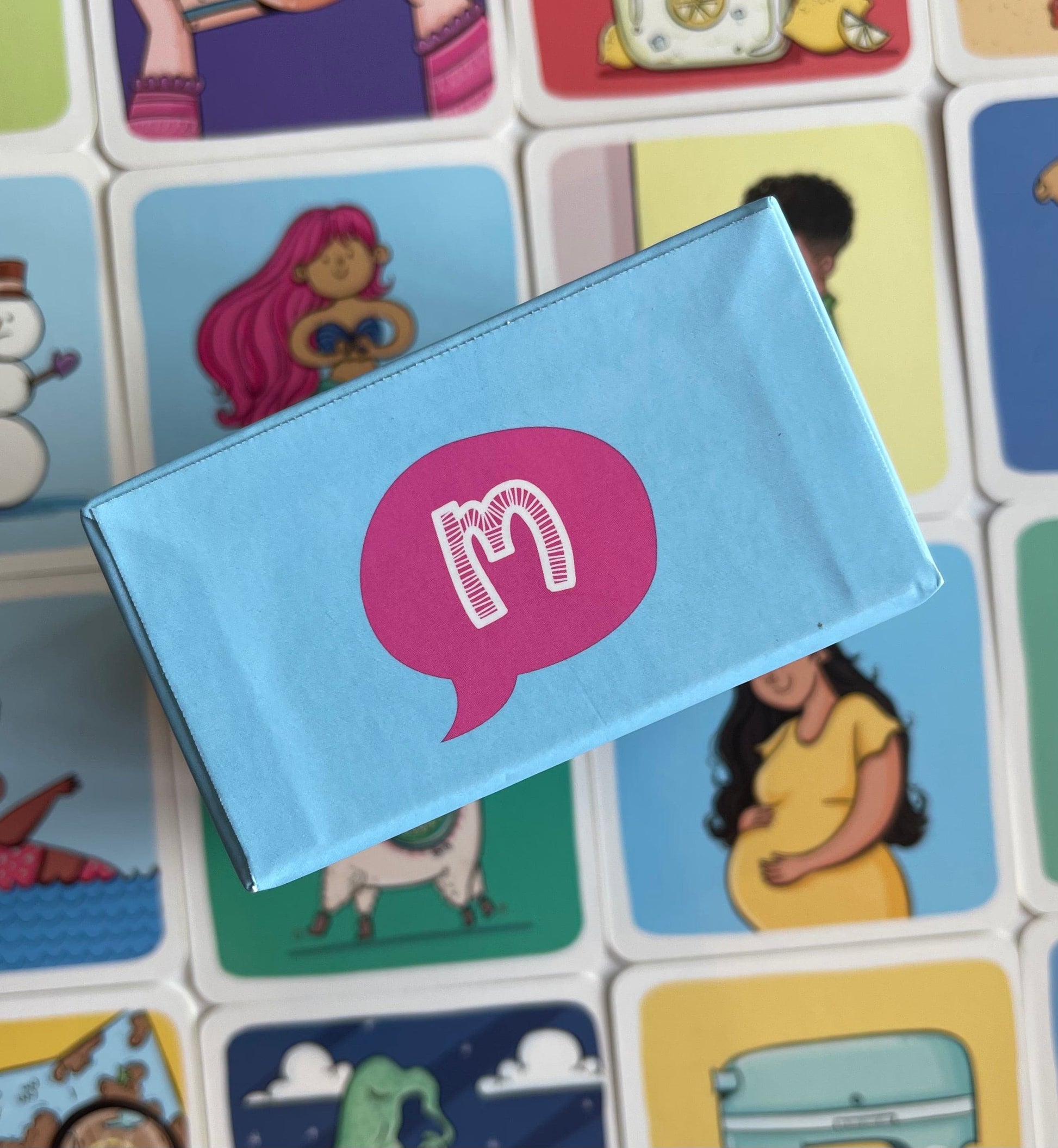 [title]Box of M - Speech Therapy Picture Cards