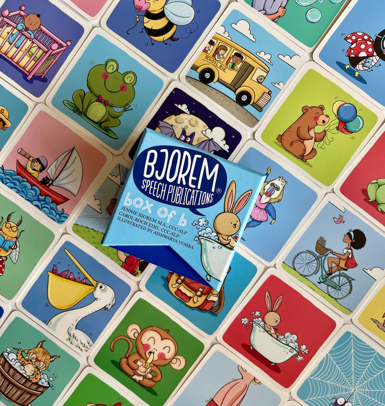 Box of B Speech Sound Cards – Bjorem Speech®