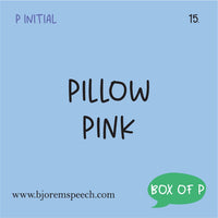 Thumbnail for [title]Box of P Speech Sound Cards